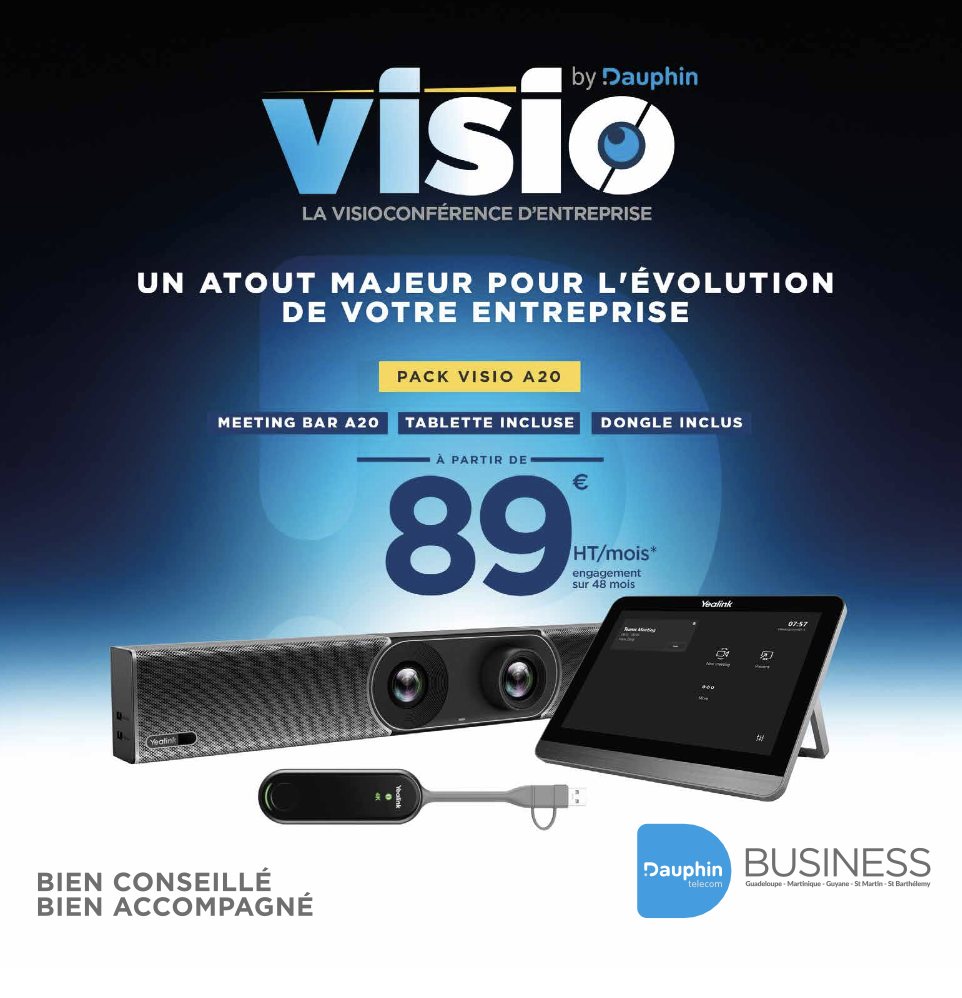 Visioconference - Dauphin Telecom Business Antilles Guyane